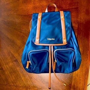 Calvin Klein Backpack Navy Blue Nylon